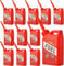 VITEVER 12 Pack Kids Party Cups, 11 oz Race Car Cups with Straws and Lids, 11 oz Red Petrol Tank Drinking for Racing Car Theme Party Decorations