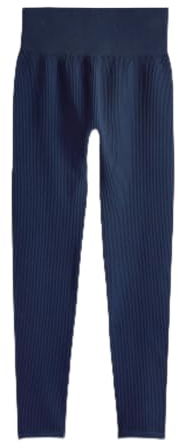 NEXT Damen Standard Nahtlos Gerippte Leggings mit hoher Taille