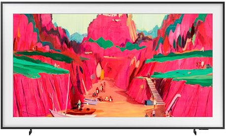 Samsung TV 65 Pulgadas The Frame LS03F 4K Smart TV, Galería de Arte con Display Mate, Marcos Intercambiables, 100% Volumen de Color con Quantum Dot y Cable Casi Invisible con One Connect