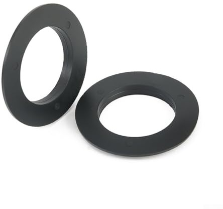5 Pack Rubber Seal Washer Gaskets for Kitchen Sink Basket Strainers Compatible with 78mm 79mm 80mm 82mm 83mm Drain Waste Fittings Black