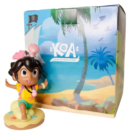 Juegos para pc español con código de steam Koa and the Five Pirates of Mara – Edición Digital + Figura Coleccionable | Aventura de Plataformas 3D Inspirada en Studio Ghibli | Clave Steam Multilingüe
