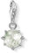 Thomas Sabo Damen Charm-Anhänger Geburtsstein August Charm Club 925 Sterling Silber 1786-465-33