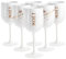 Moet and Chandon White Ice Imperial - Set di 6 bicchieri da champagne