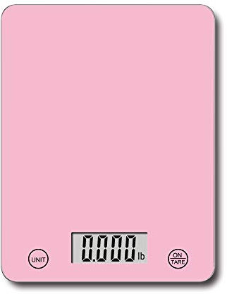 Kabalo 5kg Pink Digital LCD Electronic Kitchen Cooking Baking Prep Food Preparation Weighing Scales UK