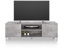 Mobili Fiver, Mobile Porta Tv Rachele, color grigio Cemento, 150 cmx42 cmx48 cm, Mobile Tv moderno per tv fino a 65'', Made in Italy
