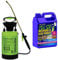 Pro-Kleen Patio Cleaner Garden Pressure Sprayer Pump Action - Brass Lance - Spare Seal Kit & Simply Spray 5L - For Weed Killer, Pesticides, Herbicides, Insecticides, Fungicides (3 Litres)