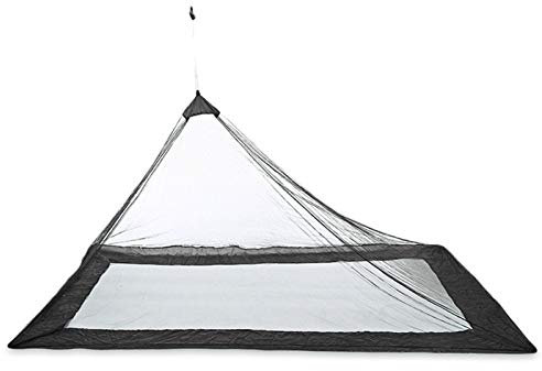 Clenp Zanzariera Triangolare, Zanzariera Triangolare da Campeggio Portatile Tenda da Viaggio Anti-Insetti Forniture per Esterni Nero