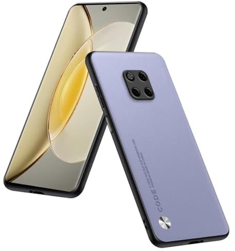 HULLIN Custodia Compatibile Con HUAWEI Mate20 Pro (6.39), Una Cover Protettiva Di Alta Qualità In Pelle PU - Viola chiaro