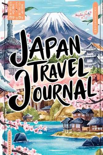 Japan Travel Journal: Lined Diary Notebook