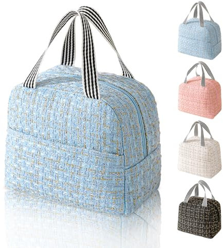 Binoster Small Cooler Bag for Women Girls Small Cooler Bag for Work School Picnic Travel Beach