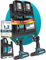 Adlerfokus Wandhalterung für Makita Akkus & Ladegeräte [Made in Germany] Makita Akkuhalter mit Premium Montagematerial - Makita Wandhalterung Ladegerät - Akku Wandhalterung für Ordnung & System