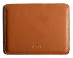 Harber London - Funda para iPad con Soporte para Apple Pencil | Ideal para iPad Pro 11 2018/2024 y de tamaños similares | Color Piel | Hecho a Mano