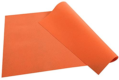 Pronappe Tischdecke S340143I 100er Pack Tischset aus Spunbond-Vlies Reißfestes, wasserabweisendes und abwischbarer Stoff 30 x 40 Farbe Orange hergestellt in Frankreich