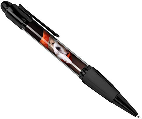 DV DESIGN Cute Beagle Puppy Dog Hammock Art Print Black Ballpoint Pen - Student #8432