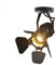 XIHOME Loft Vintage Landhausstil Industrielle Deckenlampe/Wand Badlampe Wandlampe Wandbeleuchtung für Schlafzimmer, Studio, Haus Dekoration, Schrank, Schwarz,Winkel verstellbar,CE zugelassen