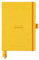 Rhodia 118585C Notizheft Goalbook (DIN A5, 14,8 x 21 cm, Dot, praktisch und trendige, mit festem Deckel, 90g weißes Papier, 120 Blatt) 1 Stück, Gelb