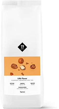 Indien Little Flower Espresso | 1kg ganze Bohne | fair & nachhaltig | frisch geröstet | 100% Arabica Kaffeebohnen | specialty coffee | 19grams Kaffeerösterei