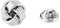 BRERA 67 - broches et pins pour femme en metal en forme de noeud, broche femme vetement, broche homme pins, mini broche bijoux, pince decollete femme
