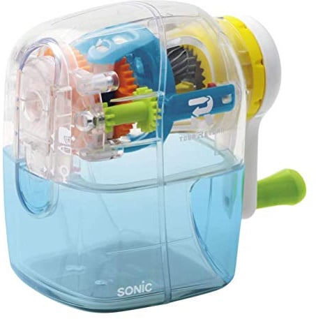 Sonic EK-4297-T Pencil Sharpener, Togar-Return Manual, Transparent
