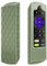 CaseBot Schutzhülle für Roku Voice, Roku Express HD,4K+, Ultra LT Enhanced Voice, Express 3930, Premiere+ 3921, Honey Comb Anti-Rutsch-Stoßfeste Silikonhülle, salbeigrün