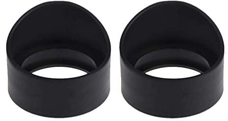 Balacoo 2 pcs Soft Rubber Eyepiece Eye Shield 33mm Eye Guards Cups Eyepiece Covers for Binocular Microscope