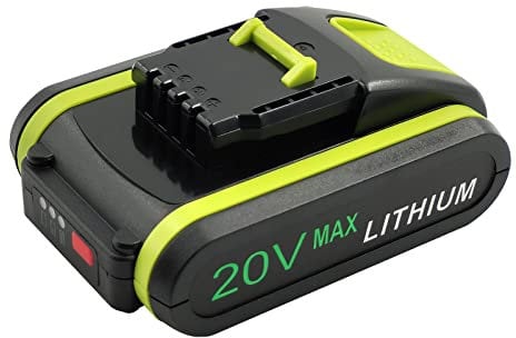 Geelink Batteria di ricambio agli ioni di litio 3.0Ah 20V per Worx 20V WA3551 WA3551.1 WA3553 WA3553.2 WA3641 WG629E WG546E WU268