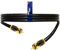 1STec 2 Metre Short Virgin Media Black Isolator Wall Box 2m Link Lead for connecting to 2 or 3 Way Splitters V6 Digital Set Top Boxes or Broadband Cable Modems (200 cm Lead)
