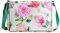 Maison d' Hermine Umhängetasche, Baumwolle, verstellbarer Schultergurt, Handtasche, Tragetasche mit Reißverschluss und Einschubtaschen, 25 - Pivoine, 14.2x3.9x10.2, 25 - Pivoine