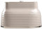 Daewoo Sienna Collection Bread Bin, Large Capacity Food Storage Container With Removable Lid, Taupe