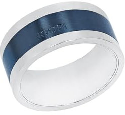 JOOP! Herren Echtschmuck Ring Edelstahl IP blau Geschenkidee Geburtstag