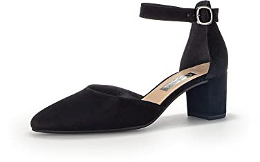 Gabor Damen Riemchen Pumps, Frauen Absatzschuhe,hochhackige Schuhe,stoeckelschuhe,Abendschuhe,Court Shoes,stöckelschuhe,schwarz,39 EU / 6 UK