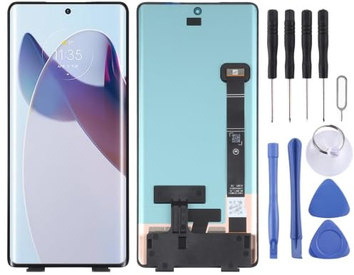 EWUTYYVQU TYXNC Pantalla LCD TTYJJ AMOLED para Moto X30 Pro/Edge 30 Ultra con Montaje Completo de digitalizador
