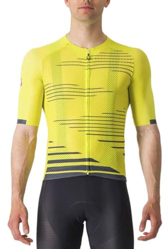 CASTELLI, Climber's 4.0 Jersey - Men's, Sulphur/Twilight Blue, XL