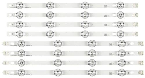 ALMVIS TV LED Streifen Kit Hintergrundbeleuchtung Streifen Bars Fit for 42LB620V 42LB6200 42LB620V-ZE 42LB6200-ZE 42LB620V-ZD 42LB552U 42LY345C 42LB656V LED-TV-Licht