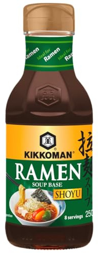 Kikkoman Ramen Soup Base – Shoyu (Soy Flavour), 250ml