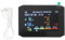 Luftqualitätsmonitor PM2.5 PM10 HCHO TVOC CO2 -Detektor LCD -Bildschirm Wecker wieder aufladbarer Akku Multifunktionaler Lufttester für Zimmer -Büro -Auto Innenraum anwendbar