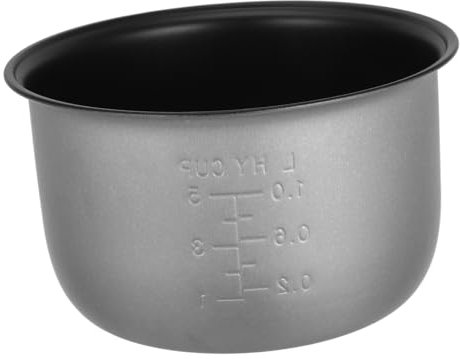 CLISPEED Antihaftbeschichteter Innentopf Für Reiskocher Metallischer Ersatztopf Für Elektrokocher Dickwandiger Vielseitiger Topf Für Reis Kuchen Und Suppen Sicher Langlebig Passend Für Haus