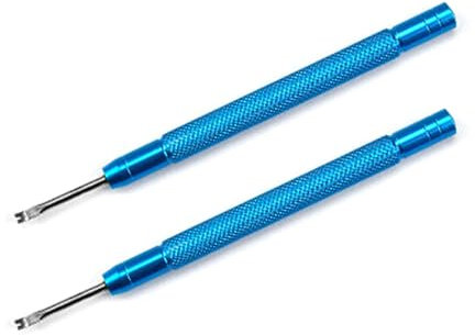 Metall-Uhrmacher-Werkzeug, Metall-Uhren-Entferner, 2 Stück für Uhrenreparaturwerkstätten