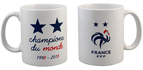 FFF Mug Champion du Monde 2018 - Collection Officielle Fédération Française de Football