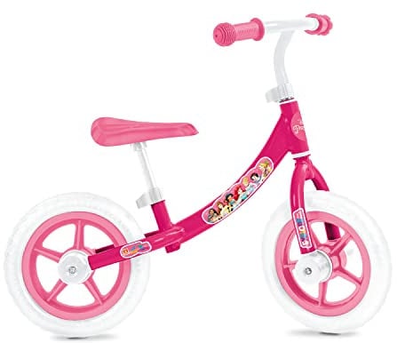 Mondo-28500 Princess Balance Bike, weiß-pink, 28500