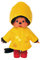 BANDAI - Monchhichi - Plüschtier Monchhichi Gewachst Gelb - Ikonisches Affenkuscheltier der 80er Jahre, Superweiches Kuscheltier 20 cm für Kinder - Spielzeug für Kinder ab 2 Jahren - SE22117