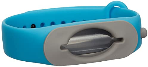 Cleanbrace Hygiene- und Desinfektionsarmband (Blau) | Handdesinfektion für unterwegs | inklusive Refiller