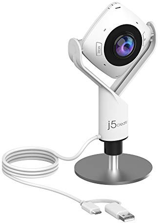 j5create JVCU360-N Webcam à 360°