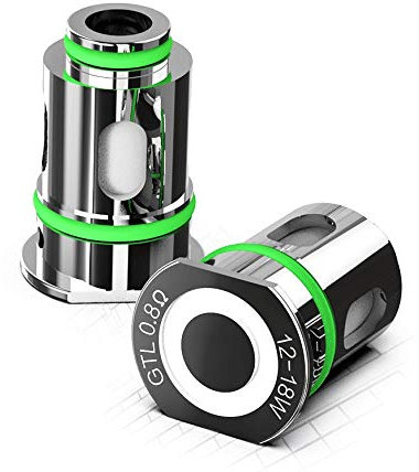 Resistencias de bobinas Eleaf GTL de 0,8 ohmios para Pico Atomizer Compaq Glass Pen Pod Original 0,8 ohmios 12-18W sin nicotina