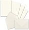 50x Briefpapier-Sets DIN A5 mit C6 Briefumschlägen - Naturweiß - Nassklebung (Weiß) - mattes Schreibpapier mit Kuverts - FarbenFroh by GUSTAV NEUSER