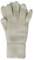 FosterNatur, Damen Wollhandschuhe/Fingerhandschuhe, 100% Wolle extrafine (6, Beige)