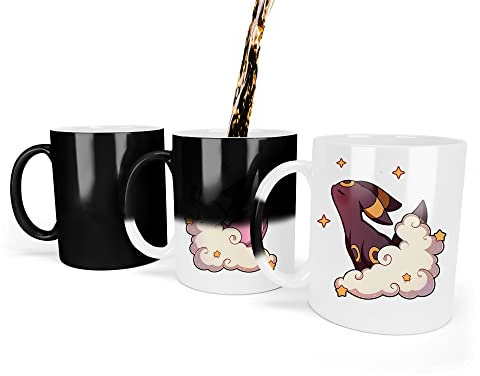 Farbwechselnde Psiana und Nachtara Anime Kaffeetasse, 330ml – Ideal für Büro und Kinder, Hochwertiger Druck mit Lebenslanger Farbgarantie – Geschenk