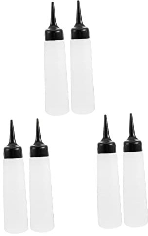 POPETPOP 3er-Set Quetschflaschen Aus Kunststoff Flüssigkeitsspender Shampoo Spitze Öffnung Flasche Für Reisen Und Geschäftsreisen Aufbewahrung Von Shampoo Spülung Und Duschgel 2 Stück * 3