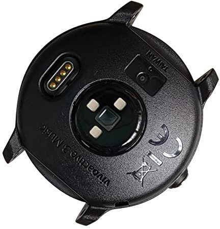 TECKEEN Coque arrière de rechange pour montre connectée Garmin Vivoactive 3 Music Watch (batterie non incluse)