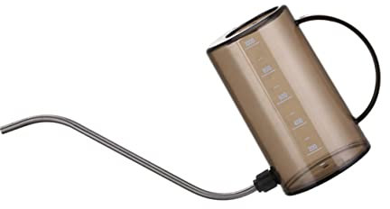 Cabilock Annaffiatoio in metallo, mini bottiglia di spruzzo, caraffa, in plastica, annaffiatoio per piante, in acciaio inox, strumento per irrigazione, 1 l, annaffiatoio per piante grasse